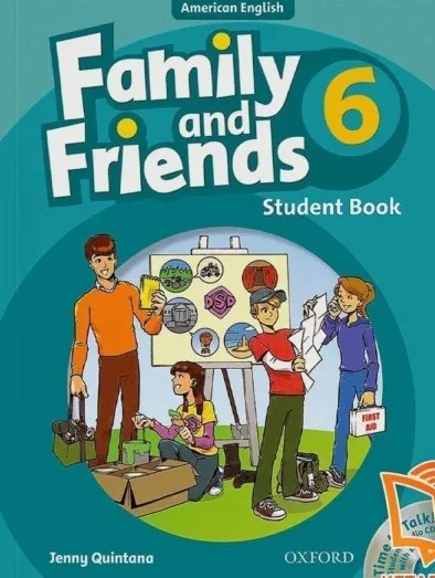 کتاب American Family and Friends 6 1st