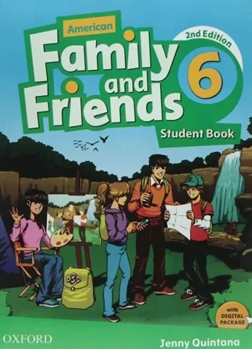 کتاب American Family and Friends 6 2nd