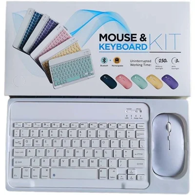 کیبورد و ماوس بی سیم مدل KIT – کد 410100